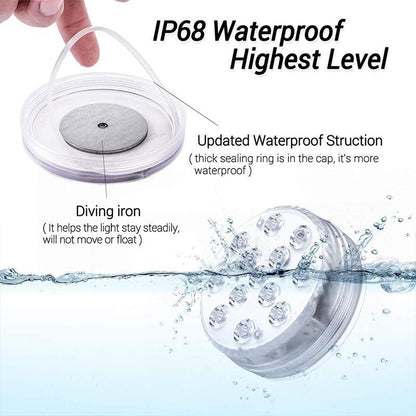Remote Control Waterproof Magnet Suction LED Light | Niki