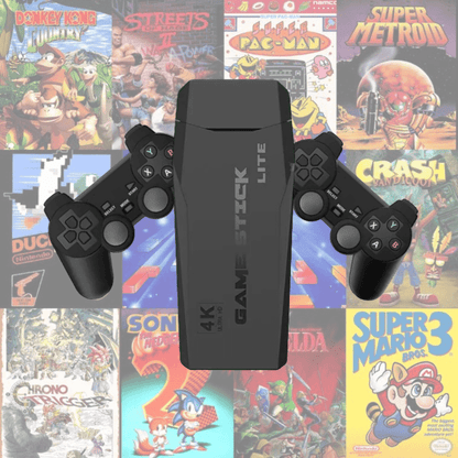 Classic Game Console with 15,000+ Games & Wireless Controllers