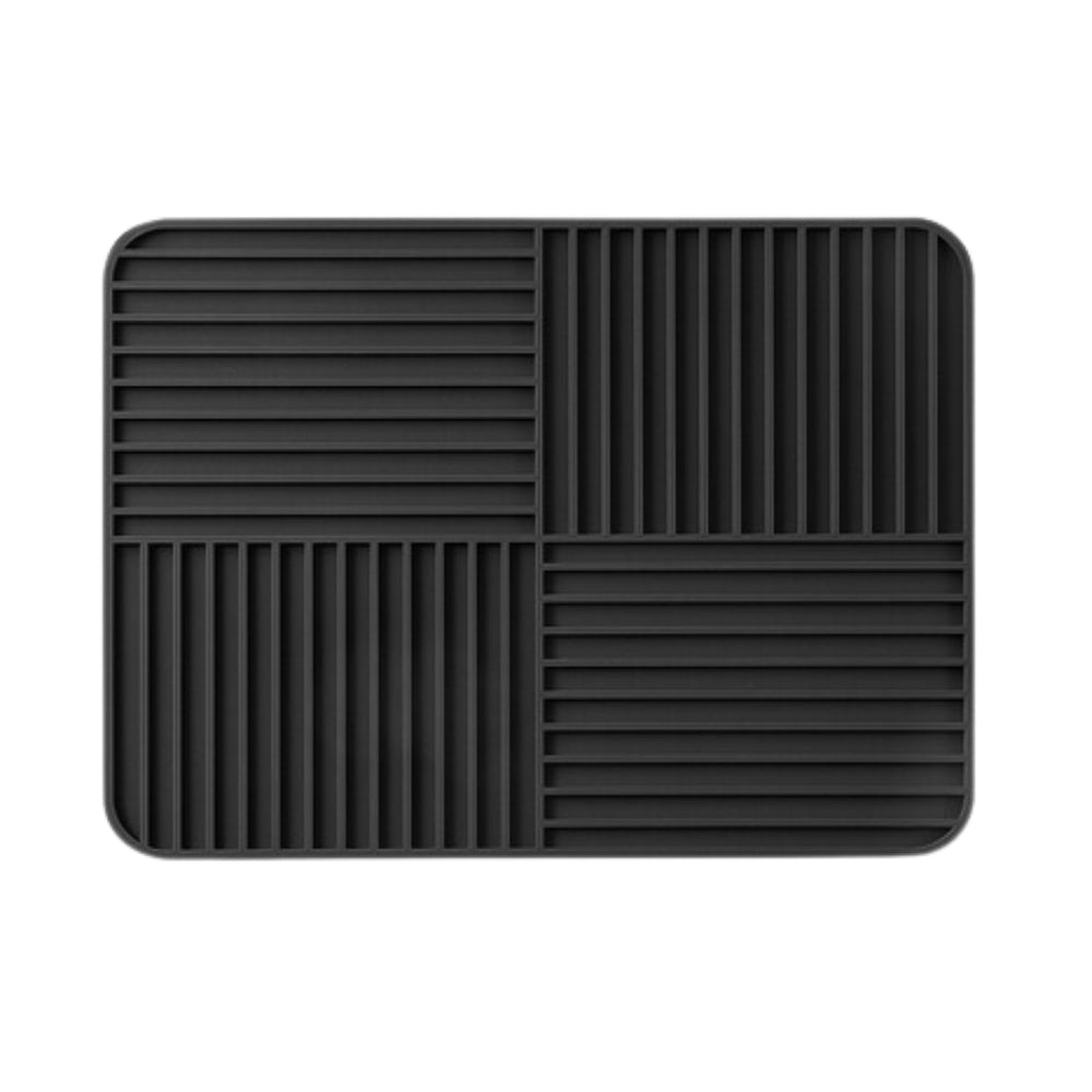 Foldable Silicone Drying Mat with Ridges