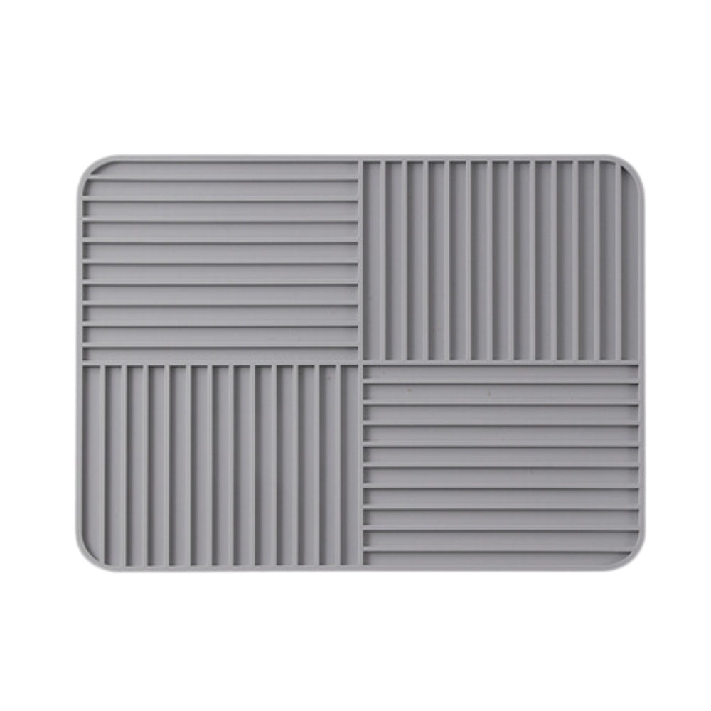 Foldable Silicone Drying Mat with Ridges
