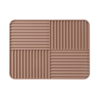 Foldable Silicone Drying Mat with Ridges