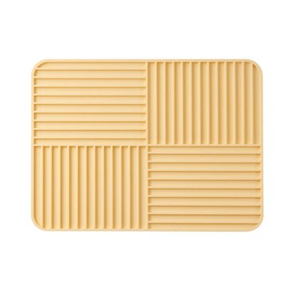Foldable Silicone Drying Mat with Ridges