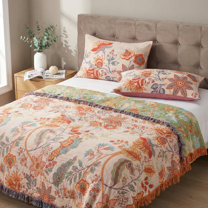 Bohemian Floral Pillow Covers | 2-Pc Set