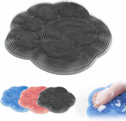 Scrub Mat for Shower - Soft Massage and Foot Scrub