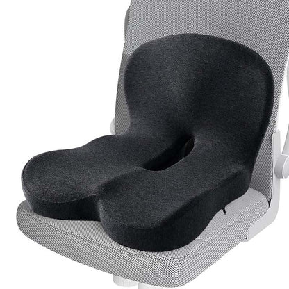 Ergonomic Seat Cushion: Memory Foam Comfort for Office & Car