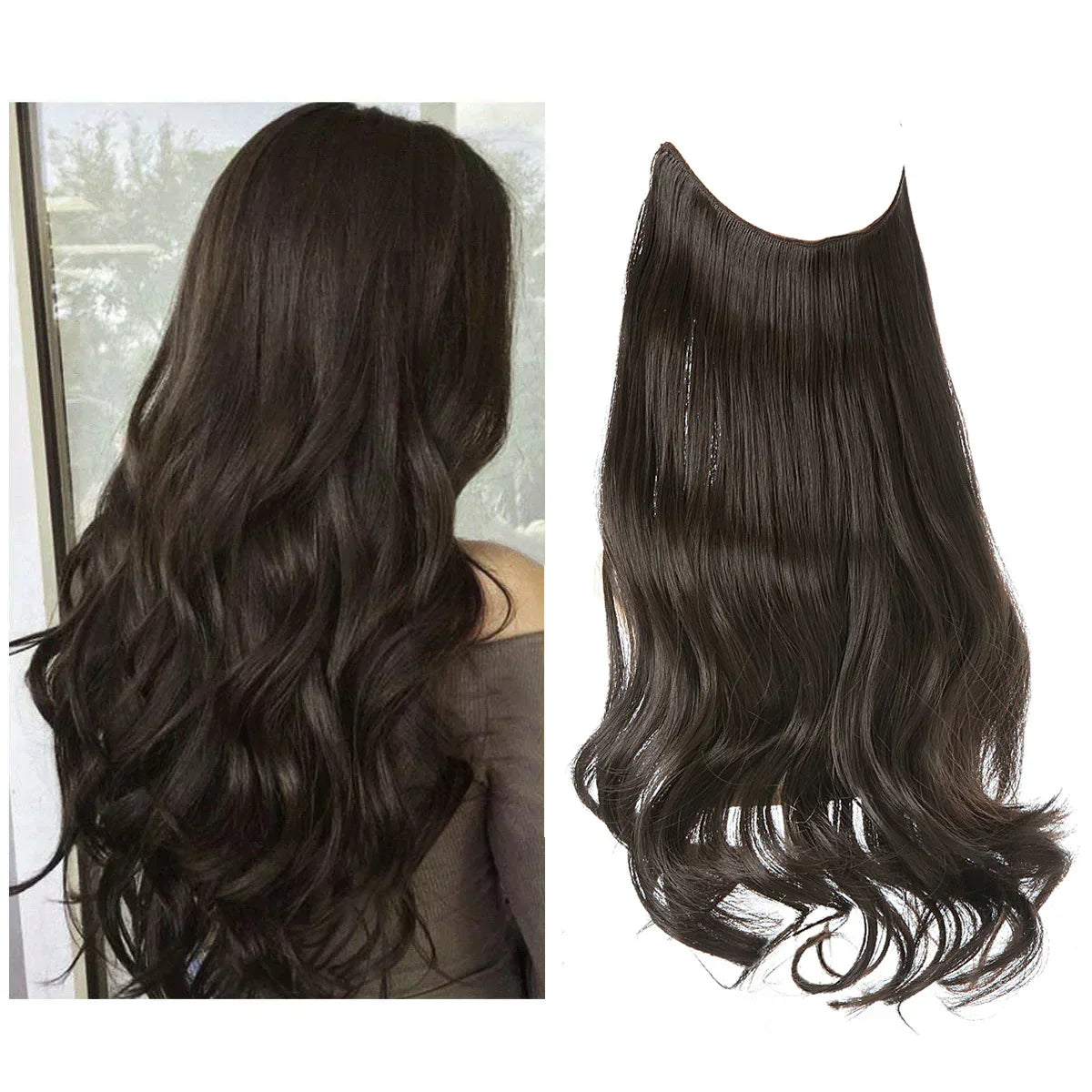 SecretHair | Premium Real Hair Extensions | 100% REMY Quality | Seamless Volume & Length | Natural Shine | Heat Resistant & Durable