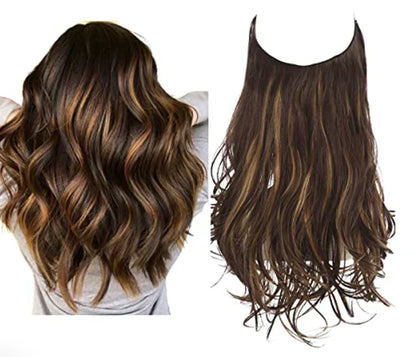 SecretHair | Premium Real Hair Extensions | 100% REMY Quality | Seamless Volume & Length | Natural Shine | Heat Resistant & Durable