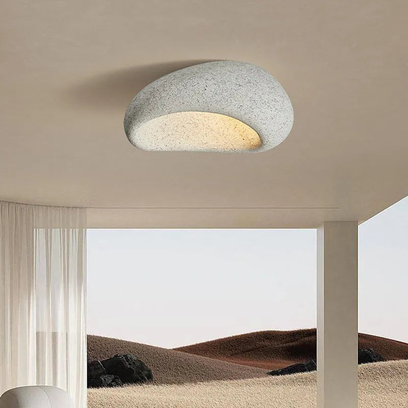 Modern Minimalist Pebble Ceiling Light