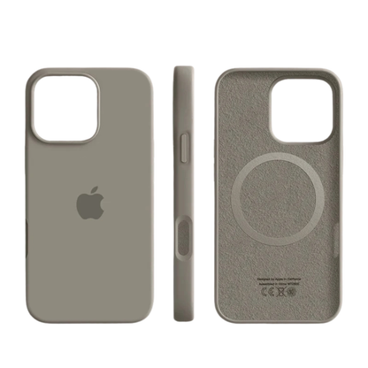 Silicone Case Compatible with MagSafe with Soft Surface for iPhone