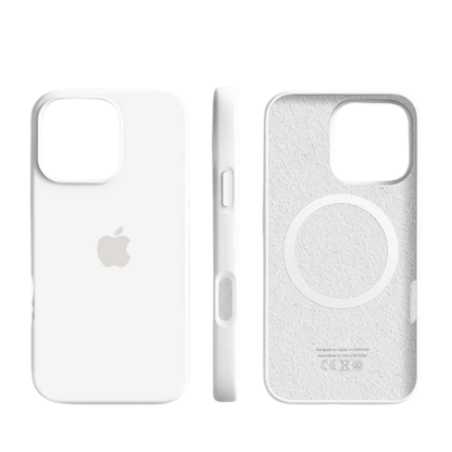 Silicone Case Compatible with MagSafe with Soft Surface for iPhone