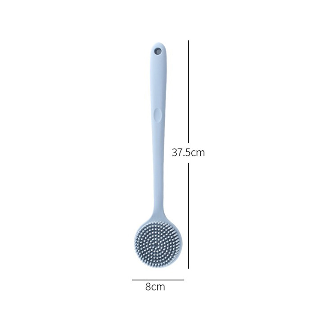 Long Handle Silicone Bath Brush - Clean & Exfoliate