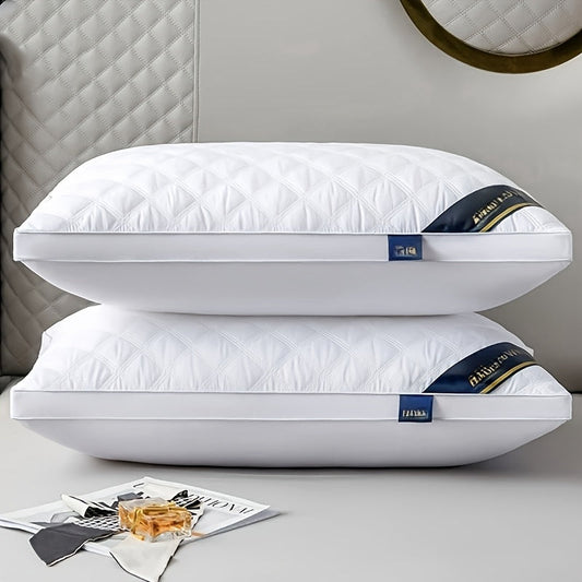 Sleep Comfort Set - 2 Hypoallergenic 3D Pillows for Hotel Quality Sleep