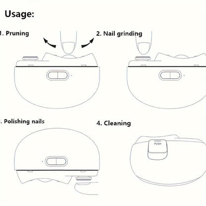 Smart Electric Nail Clipper – Safe and Convenient