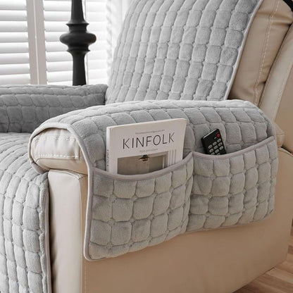 Textured Grid Recliner Protector