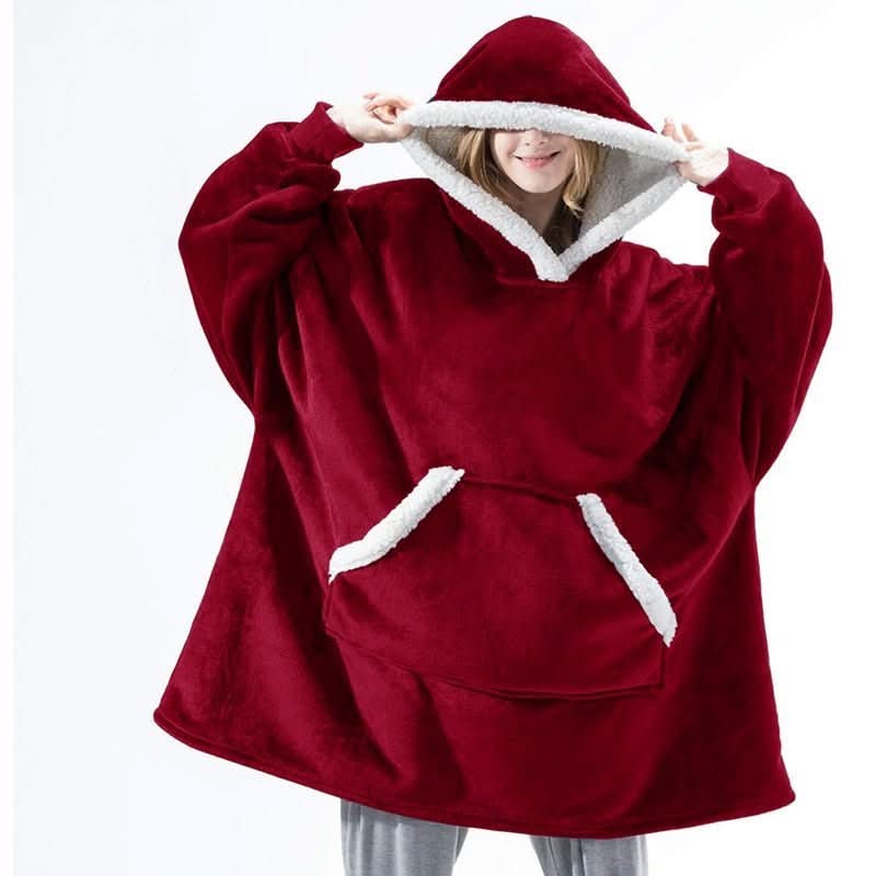 SNUGGOVA – Fleece Hooded Blanket for Ultimate Comfort
