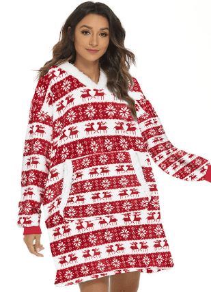 SNUGGOVA – Fleece Hooded Blanket for Ultimate Comfort