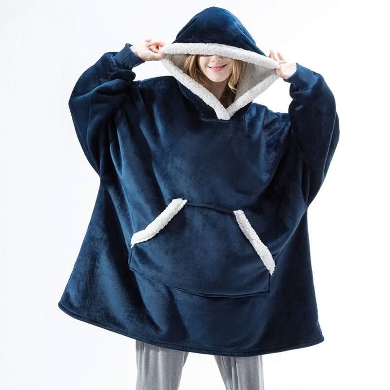 SNUGGOVA – Fleece Hooded Blanket for Ultimate Comfort