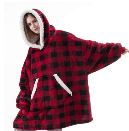 SNUGGOVA – Fleece Hooded Blanket for Ultimate Comfort