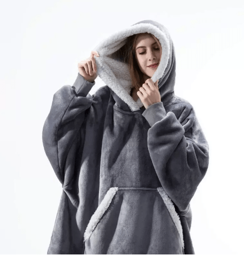 SNUGGOVA – Fleece Hooded Blanket for Ultimate Comfort