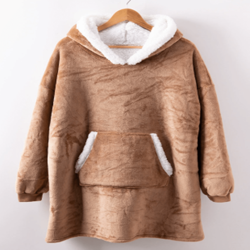 SNUGGOVA – Fleece Hooded Blanket for Ultimate Comfort