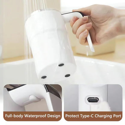 🏆Flash Sale⚡50K+ SOLD! 💥☕ Rechargeable Automatic Magnetic Stirring Coffee Mug Set