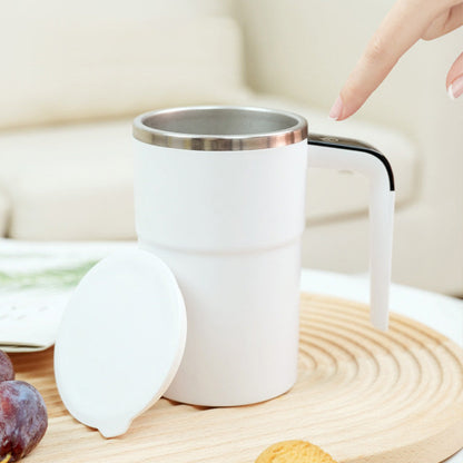 🏆Flash Sale⚡50K+ SOLD! 💥☕ Rechargeable Automatic Magnetic Stirring Coffee Mug Set