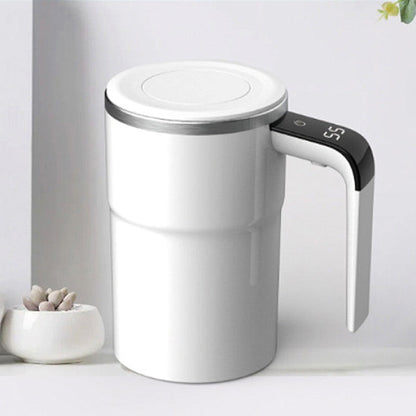 🏆Flash Sale⚡50K+ SOLD! 💥☕ Rechargeable Automatic Magnetic Stirring Coffee Mug Set
