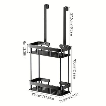 Stainless Steel Bathroom Hanging Caddy Rack