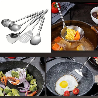 Kitchen Tool Set | 5-Piece Stainless Steel Collection