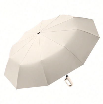 Wind-Resistant Umbrella with Reflective Band