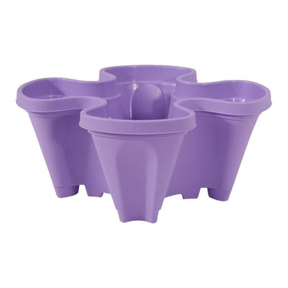 Vertical Stackable Planters - 4 Tier Garden Pots