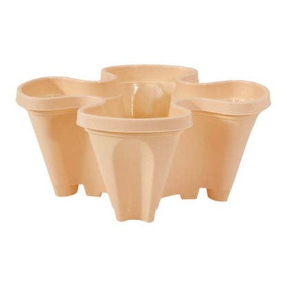 Vertical Stackable Planters - 4 Tier Garden Pots
