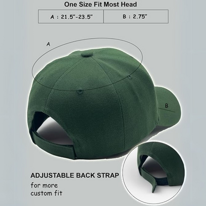 Structured Adjustable Baseball Cap - Alex