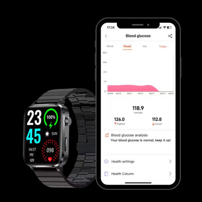SugaCare Pro Smartwatch | Non-invasive Glucose Monitor