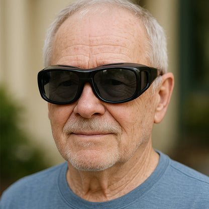 Polarized Fit-Over Sunglasses for Eyeglass Wearers