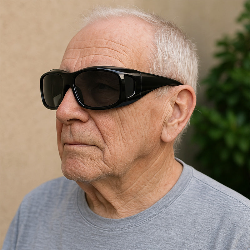 Polarized Fit-Over Sunglasses for Eyeglass Wearers