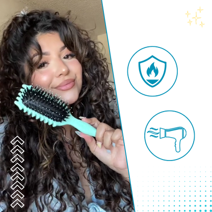 Tangle-Free Curl Defining Brush