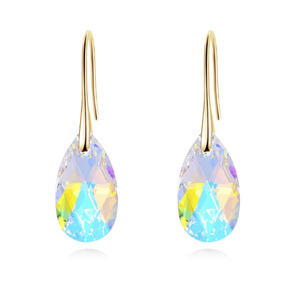 Teardrop Crystal Earrings