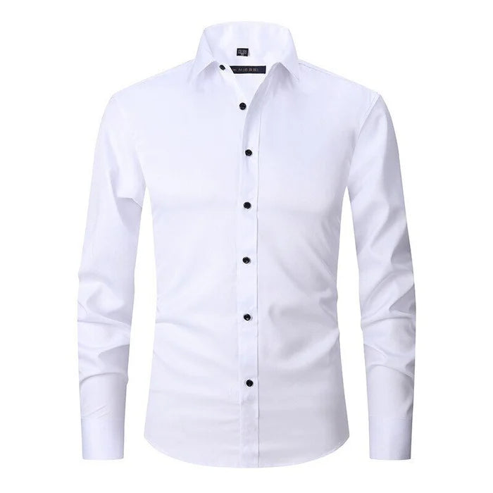Men's Slim Fit Stretch Dress Shirt