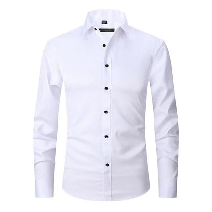 Men's Slim Fit Stretch Dress Shirt