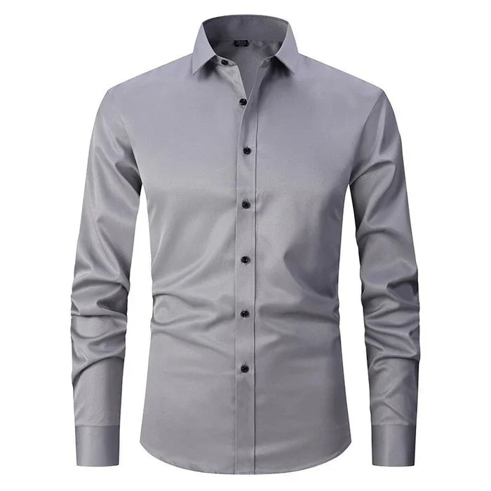 Men's Slim Fit Stretch Dress Shirt