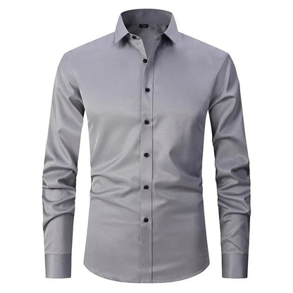Men's Slim Fit Stretch Dress Shirt
