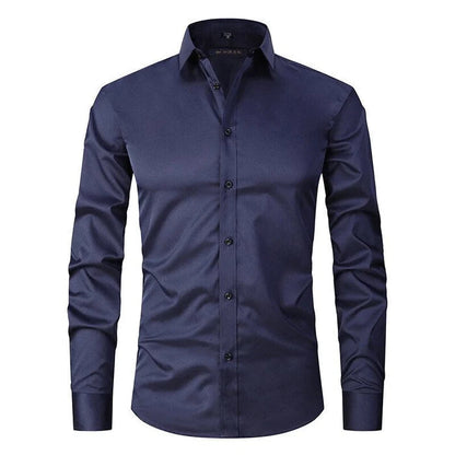 Men's Slim Fit Stretch Dress Shirt