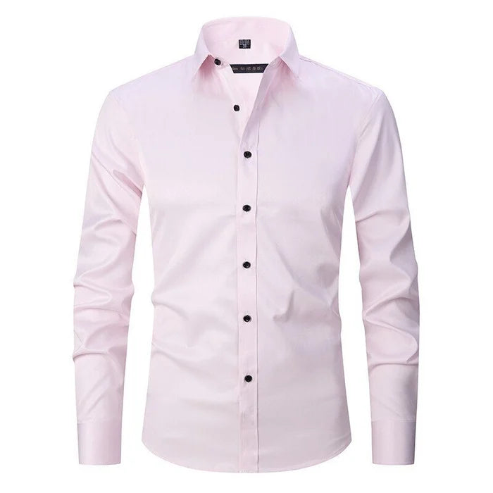Men's Slim Fit Stretch Dress Shirt