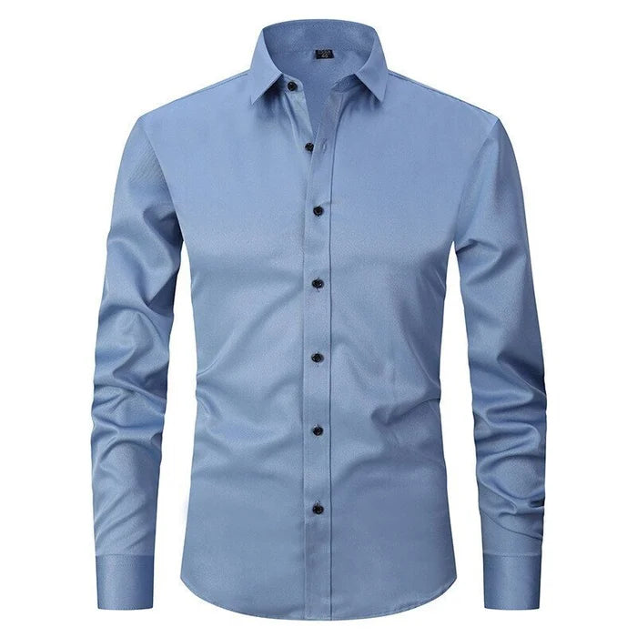 Men's Slim Fit Stretch Dress Shirt
