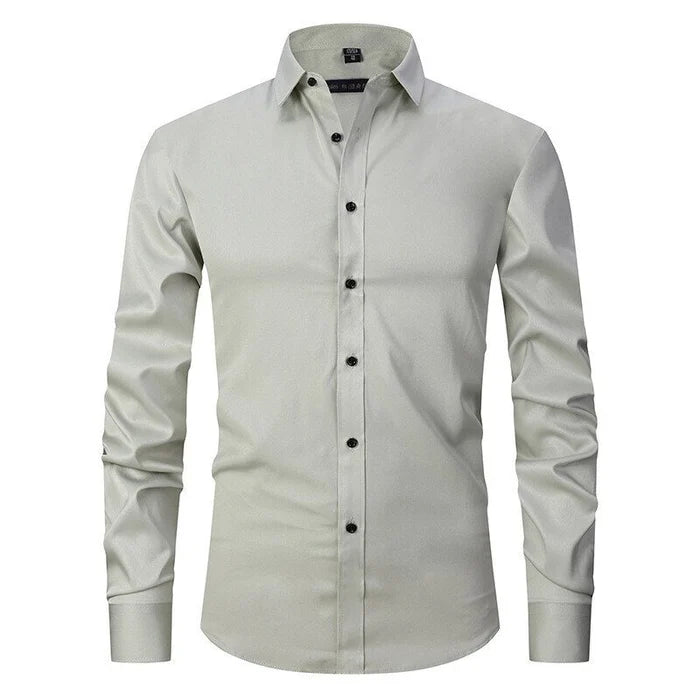 Men's Slim Fit Stretch Dress Shirt