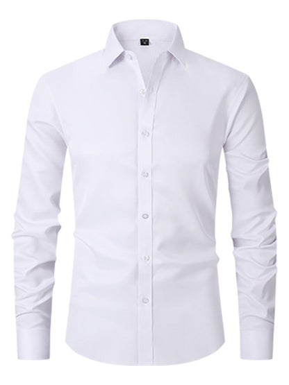 Men's Slim Fit Stretch Dress Shirt
