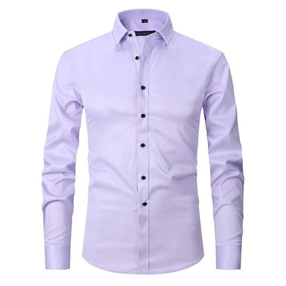 Men's Slim Fit Stretch Dress Shirt