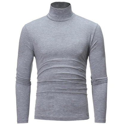 Men's High Neck Long Sleeve Thermal Top
