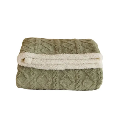 Thick Lambswool Blanket for Winter - WarmWool